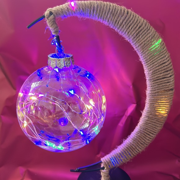 Multicolored moon lamp - Picture 5 of 5